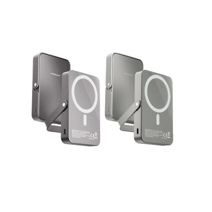 The Powerology 10000mAh MagSafe Power Glass Surface power bank is a powerful and stylish power charger designed for on-the-go users. This portable cha