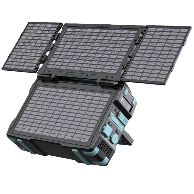 Powerology Portable Solar Power Generator 284Wh 300W QC