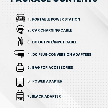 Start your adventures
and don’t be afraid of running out of battery! Powerology Portable Solar Power
Generator 284Wh 300W QC can support your gadgets 