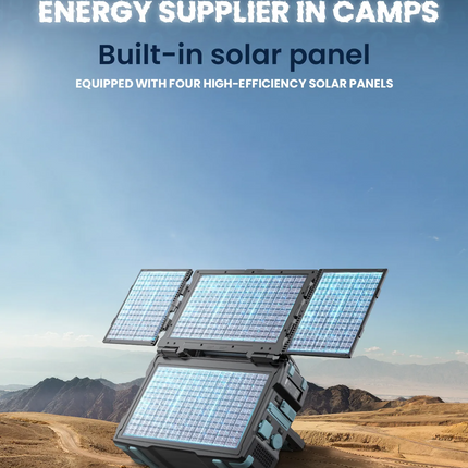 Start your adventures
and don’t be afraid of running out of battery! Powerology Portable Solar Power
Generator 284Wh 300W QC can support your gadgets 
