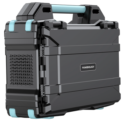 Start your adventures
and don’t be afraid of running out of battery! Powerology Portable Solar Power
Generator 284Wh 300W QC can support your gadgets 
