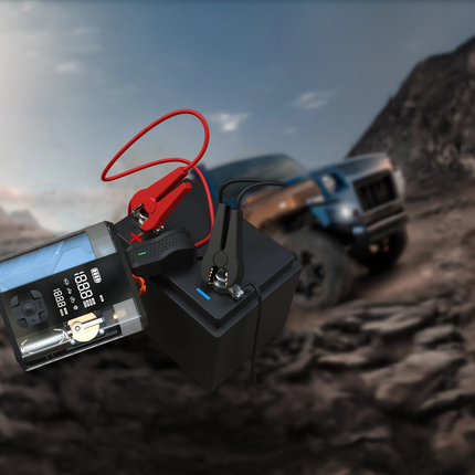 The Powerology 8800mAh Jump Start Air Compressor is a must-have for people who are always on the road. There may come a time when your engine needs a 