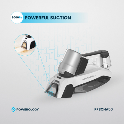 The Powerology Cordless Spot Cleaner is a new, versatile, and convenient machine for those looking for an easy way to clean their homes after dirt. Th