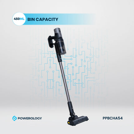 Powerology Cordless Vacuum Auto-Disposal Charging