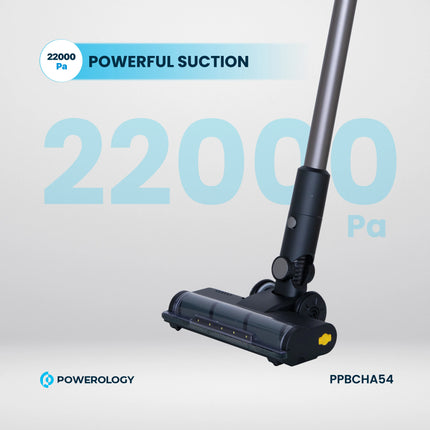 Powerology Cordless Vacuum Auto-Disposal Charging