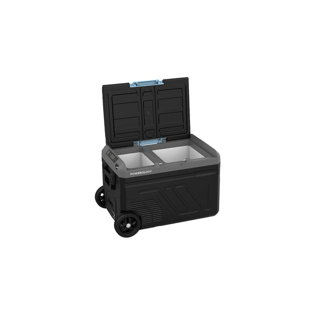 Powerology Dual Compartment Smart Fridge And Freezer 40L