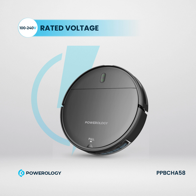 Introducing the Powerology Smart Robovac Vacuum &amp; Mop, the intelligent cleaning solution that automates and powers house cleaning. This highly eff