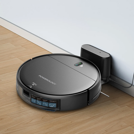 Introducing the Powerology Smart Robovac Vacuum &amp; Mop, the intelligent cleaning solution that automates and powers house cleaning. This highly eff