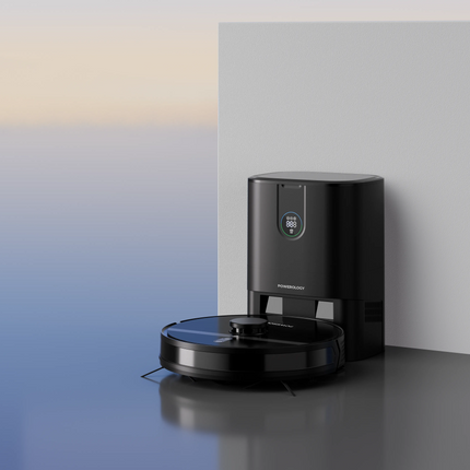 The Powerology Smart Station Robot Vacuum &amp; Mop combines advanced technology with solid cleaning for hands-free cleaning. The high-capacity 5200mA