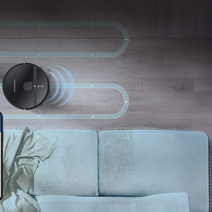 The Powerology Smart Station Robot Vacuum &amp; Mop combines advanced technology with solid cleaning for hands-free cleaning. The high-capacity 5200mA
