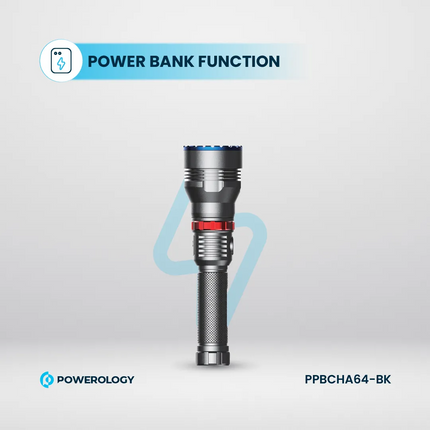 Powerology 4000mAh LED Flashlight is a product engineered for end users who work with lighting and do not need to worry about deteriorating performanc