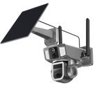 Powerology 4G/WiFi 360° Dual Lens Outdoor Camera - Clix