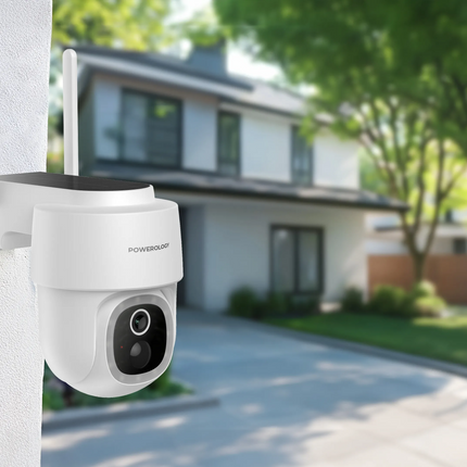 The Built-In Solar Pan &amp; Tilt Outdoor Camera is one of the most advanced solutions in outdoor security, and it uses eco-friendly energy. The 2304x