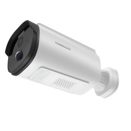 The Powerology Built-in Solar Outdoor Camera is an all-around and reliable security solution for outdoor environments. It comes with 2K Quad HD resolu
