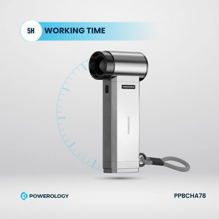 The Powerology Turbo Jet Fan &amp; Vacuum - Silver comes from Powerology and is an amazing cleaning tool designed for maximum efficiency and comfort. 