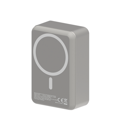 The Powerology 30000mAh MagSafe Aluminum Power Bank is a power and portable solution for charging-in-motion. The 30000mAh Li-Polymer battery is high c