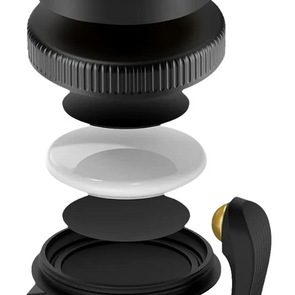 The Powerology Bicycle and Scooter Bell with Airtag Mount is a clever and practical device for cyclists and scooter riders. Powered by a 210mAh CR2032
