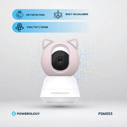 Powerology Monitor & App Baby Camera
