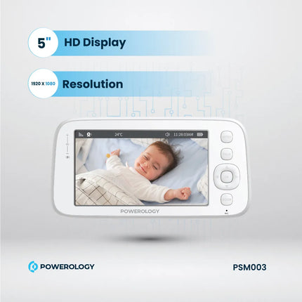 Powerology Monitor & App Baby Camera