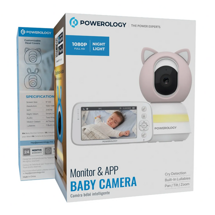 Powerology Monitor & App Baby Camera