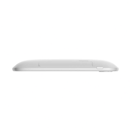 White phone case on a white background