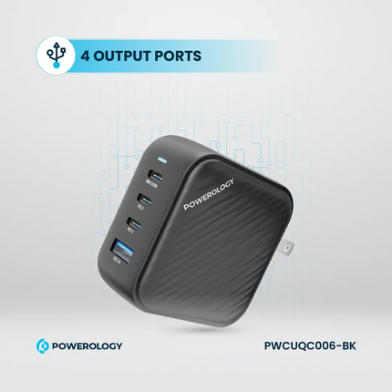 The powerology triple power delivery world travel kit charger makes the charging process as easy as it is possible for you. It achieves high power out
