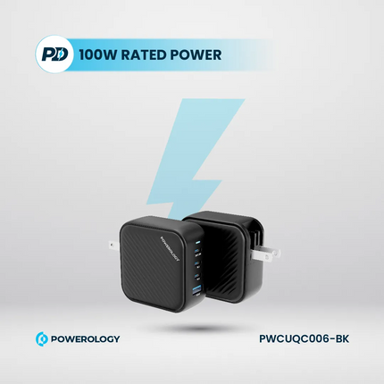 The powerology triple power delivery world travel kit charger makes the charging process as easy as it is possible for you. It achieves high power out