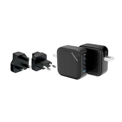 The powerology triple power delivery world travel kit charger makes the charging process as easy as it is possible for you. It achieves high power out