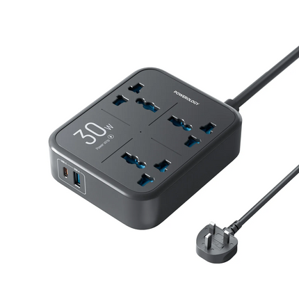 The Powerology Power Strip 3250W is a high-performance, multifunctional power solution for your home or office. Famous for the great 3250W rated power