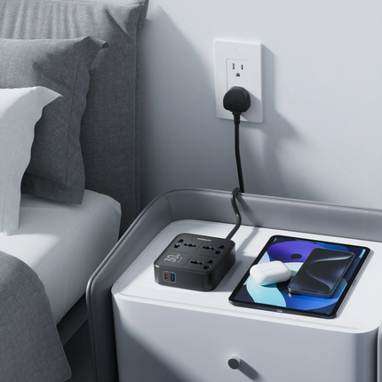 The Powerology Power Strip 3250W is a high-performance, multifunctional power solution for your home or office. Famous for the great 3250W rated power