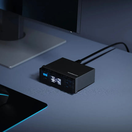 Powerology Power Hub Desktop Charging Station - Black