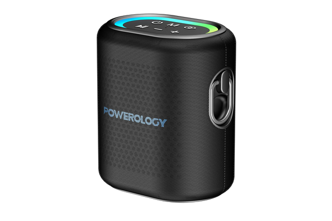 Powerology Portable Loud Speaker - Black