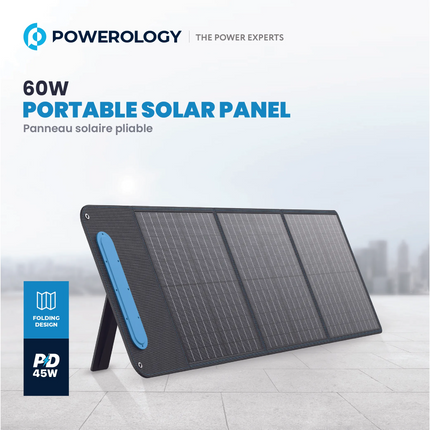 This is the Powerology Mono Crystalline Solar Panel, a perfect tool for all the people who care about the ecosystem, and better ways to provide electr