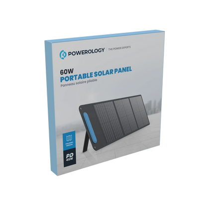 This is the Powerology Mono Crystalline Solar Panel, a perfect tool for all the people who care about the ecosystem, and better ways to provide electr