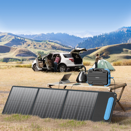 This is the Powerology Mono Crystalline Solar Panel, a perfect tool for all the people who care about the ecosystem, and better ways to provide electr