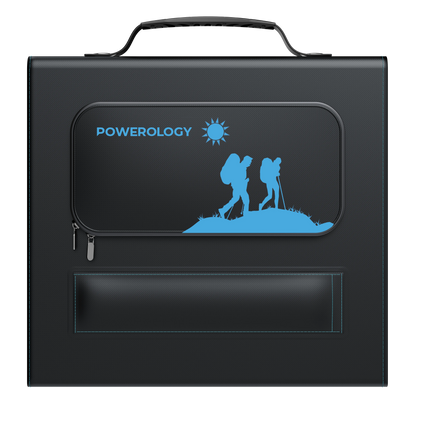 This is the Powerology Mono Crystalline Solar Panel, a perfect tool for all the people who care about the ecosystem, and better ways to provide electr