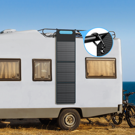 This is the Powerology Mono Crystalline Solar Panel, a perfect tool for all the people who care about the ecosystem, and better ways to provide electr