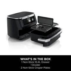 Ninja Foodi FlexDrawer MegaZone Air Fryer 10.4L AF500ME - Clix