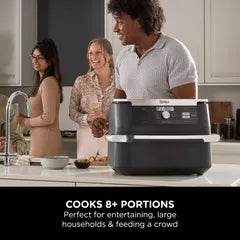 Ninja Foodi FlexDrawer MegaZone Air Fryer 10.4L AF500ME - Clix