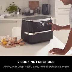 Ninja Foodi FlexDrawer MegaZone Air Fryer 10.4L AF500ME - Clix