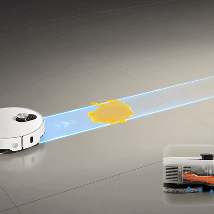 Xiaomi Robot Vacuum 5 Pro is an advanced AI-powered robot vacuum-mop with 20,000Pa hyper-force suction and a self-cleaning Omni station for hands-free maintenance.