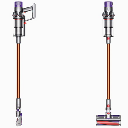 Dyson Cyclone V10™ Total Clean Cordless Vacuum - Powerful suction across all surfaces : Direct, powerful suction on both carpets and hard floors