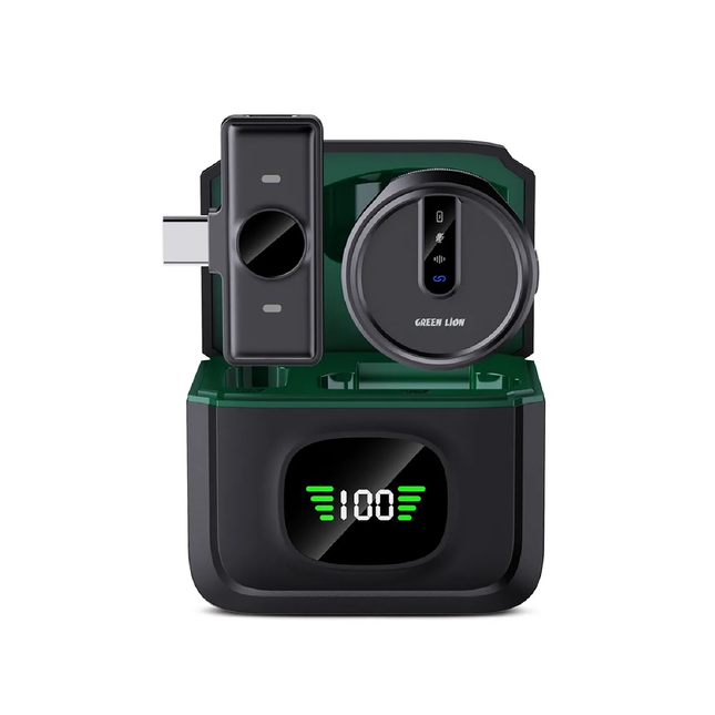 GREEN LION GM-88X WIRELESS MICROPHONE - BLACK