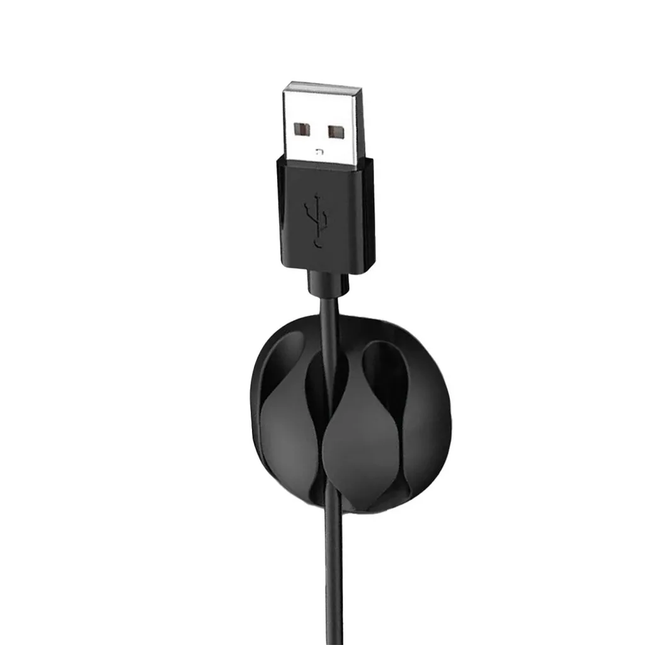 GREEN LION - 10 IN 1 CABLE ORGANIZER - BLACK