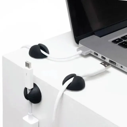 GREEN LION - 10 IN 1 CABLE ORGANIZER - BLACK