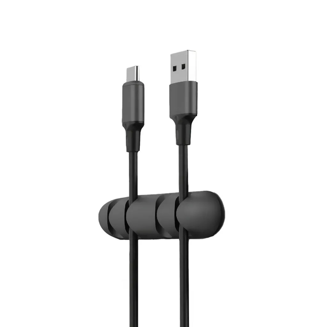 GREEN LION - 8 IN 1 CABLE ORGANIZER - BLACK