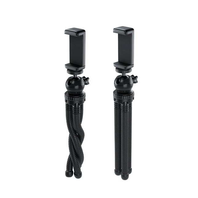 GREEN LION FLEXIBLE TRIPOD WITH FOAM GRIPS - BLACK