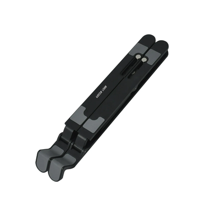 GREEN LION FOLDABLE LAPTOP STAND 7 TILTS - BLACK