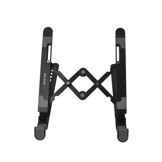 GREEN LION FOLDABLE LAPTOP STAND 7 TILTS - BLACK