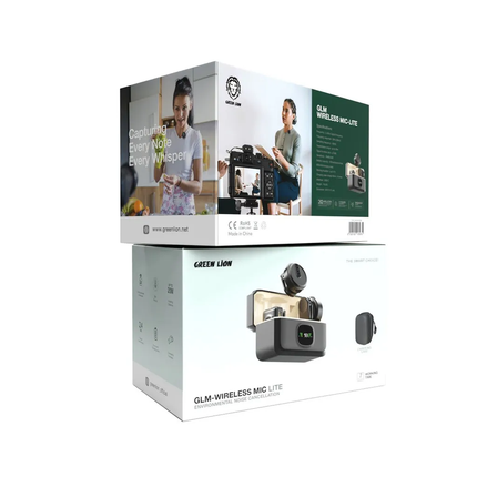 GREEN LION GLM-WIRELESS MIC LITE - BLACK